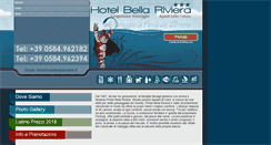 Desktop Screenshot of hotelbellariviera.it